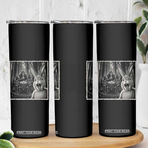 Funny Easter Bunny Selfie Skinny Tumbler Bigfoot Jersey Devil Chupacabra Egg Hunt TS12 Print Your Wear