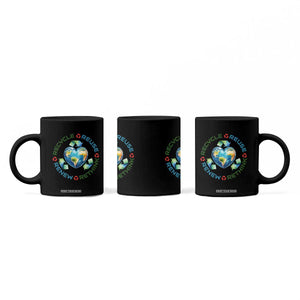 Recycle Reuse Renew Rethink Coffee Mug Zero Waste Life TS12 Print Your Wear