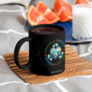 Recycle Reuse Renew Rethink Coffee Mug Zero Waste Life TS12 Print Your Wear