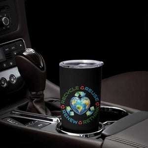Recycle Reuse Renew Rethink Tumbler Cup Zero Waste Life TS12 Print Your Wear
