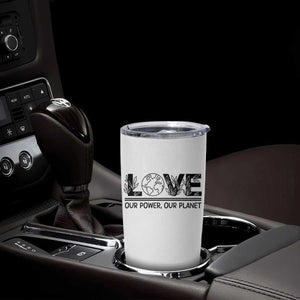 Earth Day 2026 Tumbler Cup Our Power Our Planet TS12 Print Your Wear