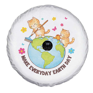 Make Everyday Earth Day Spare Tire Cover Funny Cat Lover Gift TS12 Print Your Wear