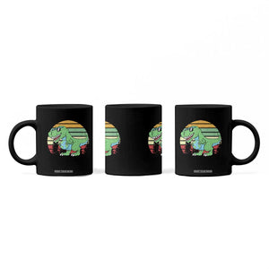 Funny Earth Day Dinosaur Lover Coffee Mug Save The Planet TS12 Print Your Wear