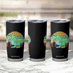 Funny Earth Day Dinosaur Lover Tumbler Cup Save The Planet TS12 Print Your Wear