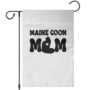 Maine Coon Mom Garden Flag Cat Lover Gift For Her TS12 White Print Your Wear