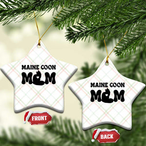 Maine Coon Mom Ceramic Ornament Cat Lover Gift For Her TS12 Print Your Wear
