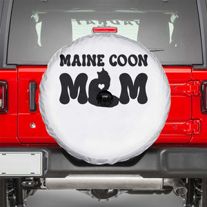 Maine Coon Mom Spare Tire Cover Cat Lover Gift For Her TS12 White Print Your Wear