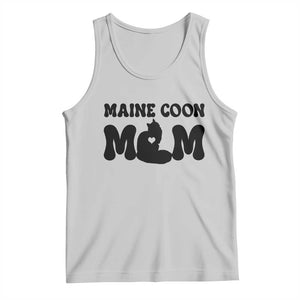 Maine Coon Mom Tank Top Cat Lover Gift For Her TS12 Ash Print Your Wear