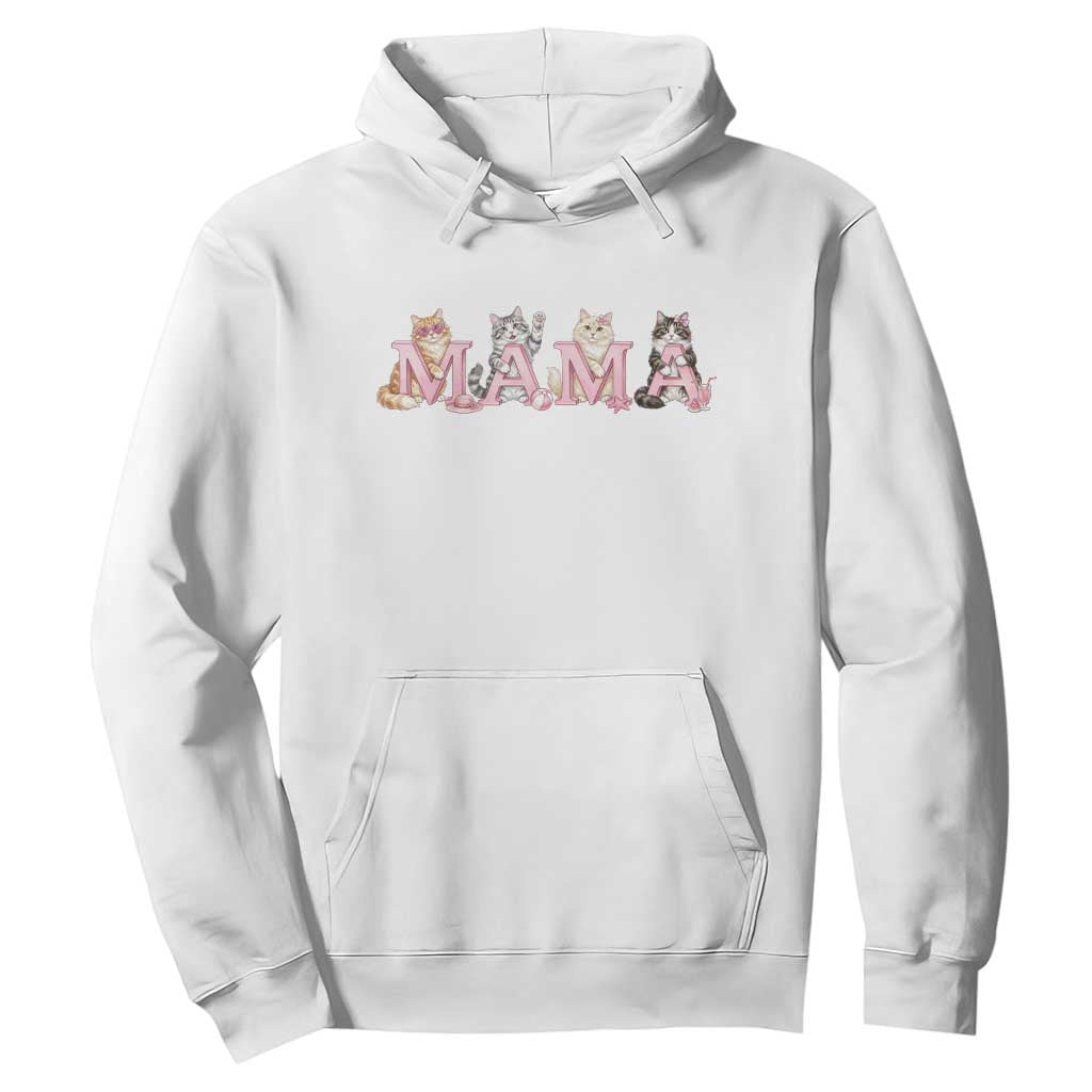 Proud Maine Coon Mama Hoodie Cat Lover Gift TS12 White Print Your Wear