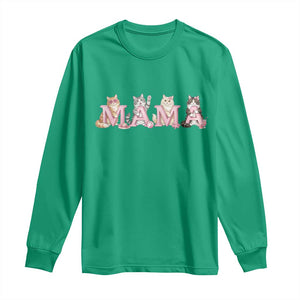 Proud Maine Coon Mama Long Sleeve Shirt Cat Lover Gift TS12 Irish Green Print Your Wear