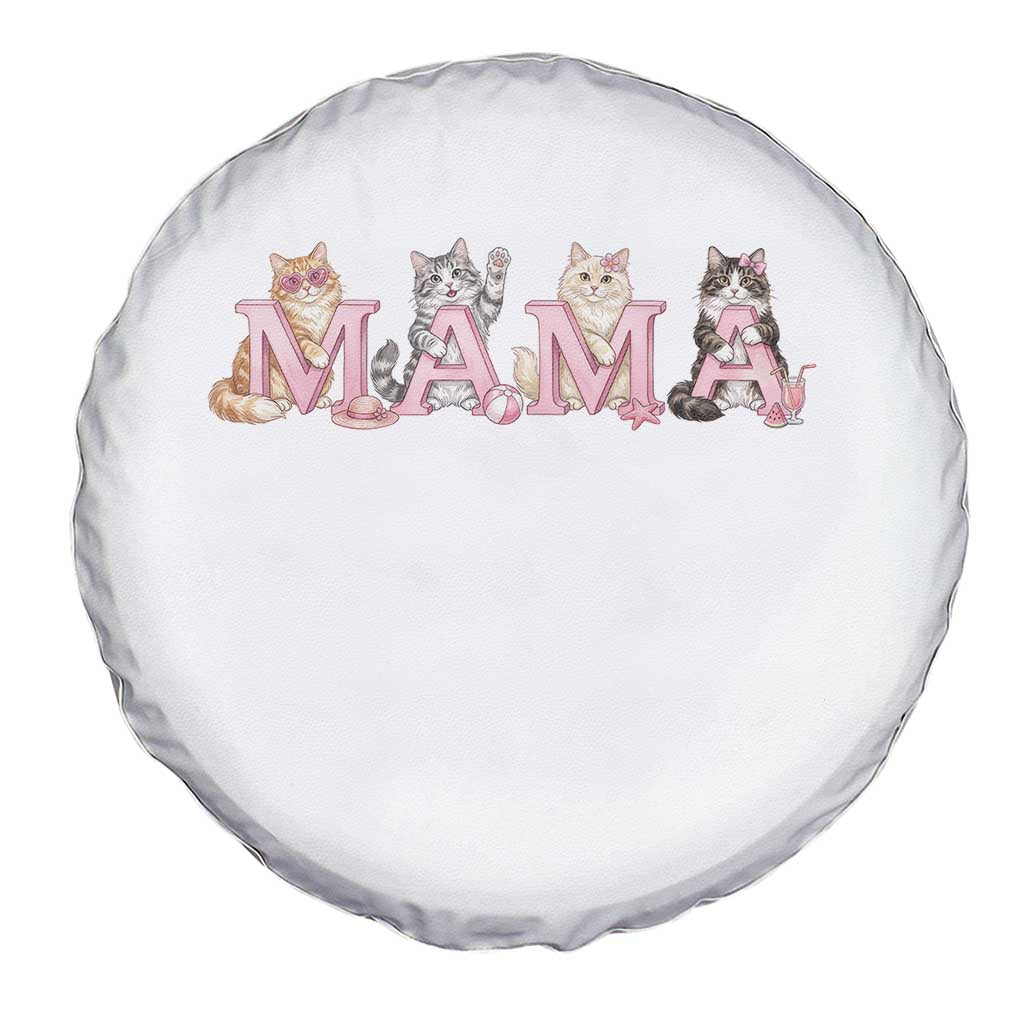 Proud Maine Coon Mama Spare Tire Cover Cat Lover Gift TS12 Print Your Wear