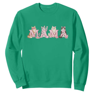Proud Maine Coon Mama Sweatshirt Cat Lover Gift TS12 Irish Green Print Your Wear