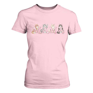 Proud Maine Coon Mama T Shirt For Women Cat Lover Gift TS12 Light Pink Print Your Wear