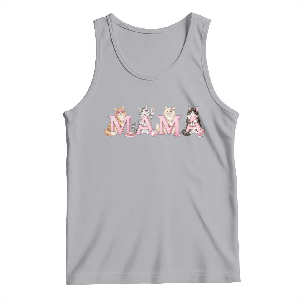 Proud Maine Coon Mama Tank Top Cat Lover Gift TS12 Athletic Heather Print Your Wear