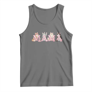 Proud Maine Coon Mama Tank Top Cat Lover Gift TS12 Black Heather Print Your Wear