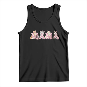 Proud Maine Coon Mama Tank Top Cat Lover Gift TS12 Black Print Your Wear