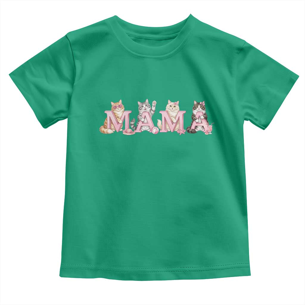 Proud Maine Coon Mama Toddler T Shirt Cat Lover Gift TS12 Irish Green Print Your Wear