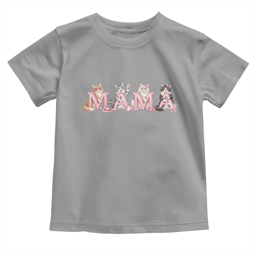Proud Maine Coon Mama Toddler T Shirt Cat Lover Gift TS12 Sport Gray Print Your Wear
