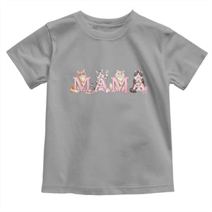 Proud Maine Coon Mama Toddler T Shirt Cat Lover Gift TS12 Sport Gray Print Your Wear