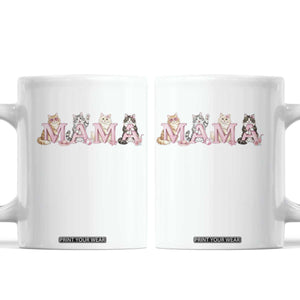 Proud Maine Coon Mama Coffee Mug Cat Lover Gift TS12 White Print Your Wear