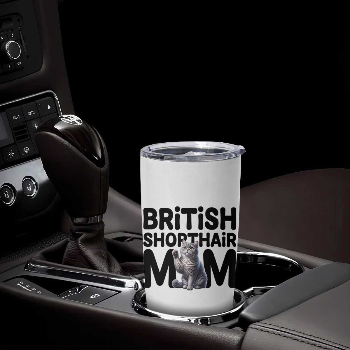 British Shorthair Mom Life Tumbler Cup Mothers Day Cat Mom Gift TS12 Print Your Wear