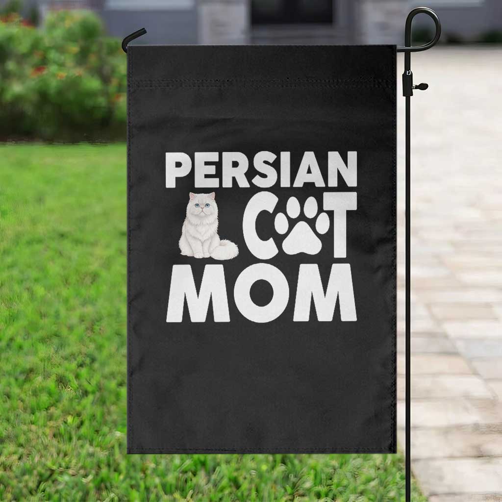 Proud Persian Cat Mom Garden Flag Fluffy Cat Lover Gift For Her TS12 Print Your Wear