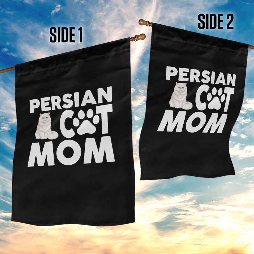Proud Persian Cat Mom Garden Flag Fluffy Cat Lover Gift For Her TS12 Print Your Wear