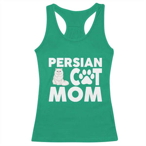 Proud Persian Cat Mom Racerback Tank Top Fluffy Cat Lover Gift For Her TS12 Irish Green Print Your Wear