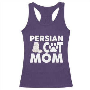 Proud Persian Cat Mom Racerback Tank Top Fluffy Cat Lover Gift For Her TS12 Purple Print Your Wear