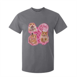 Three Hamsters Retro Graphic T Shirt For Kid Small Pet Lover Gift Idea TS12 Charcoal Print Your Wear