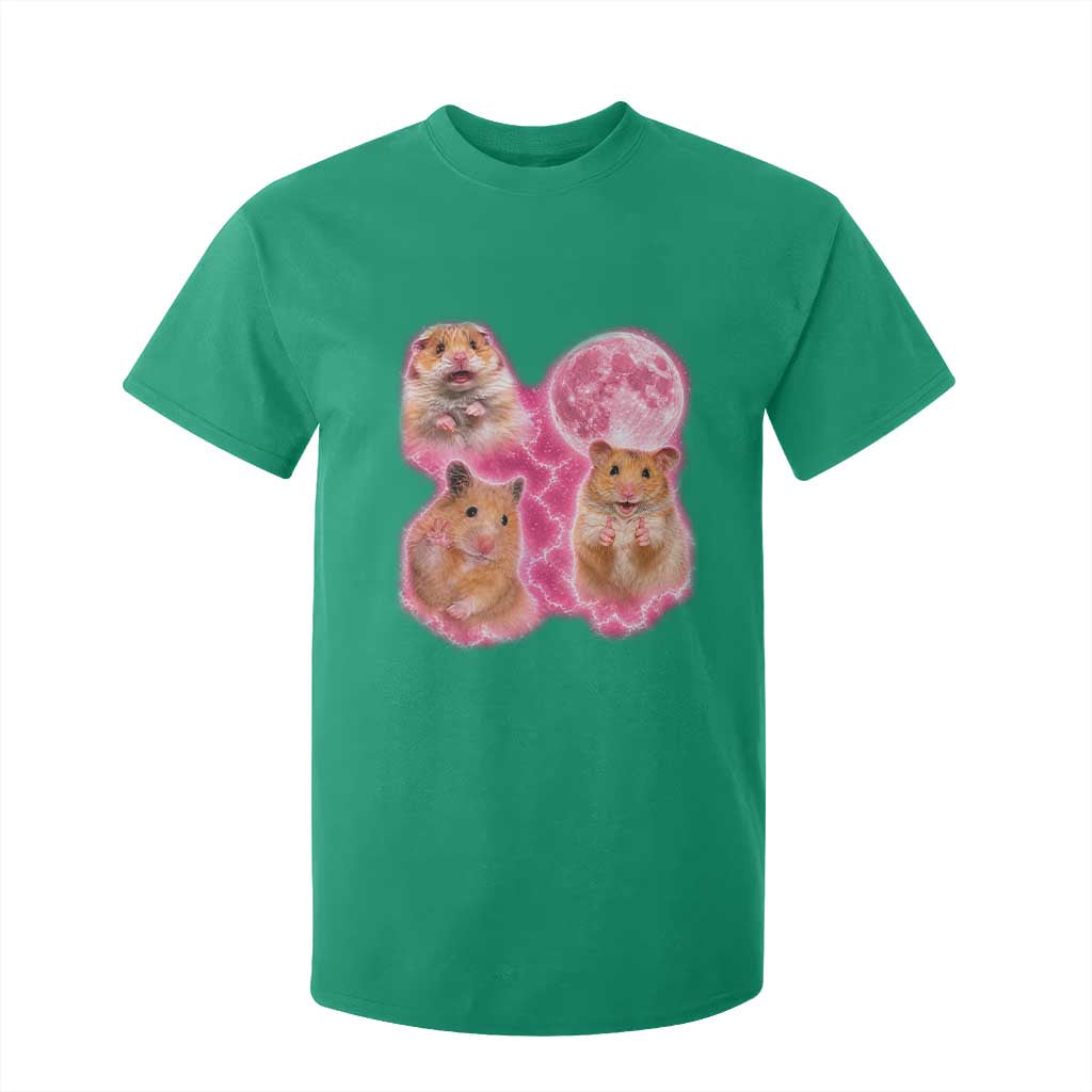 Three Hamsters Retro Graphic T Shirt For Kid Small Pet Lover Gift Idea TS12 Irish Green Print Your Wear