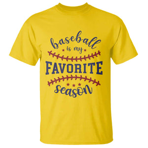 Baseball Is My Favorite Season T Shirt Sports Fan Gift TS12 Daisy Print Your Wear