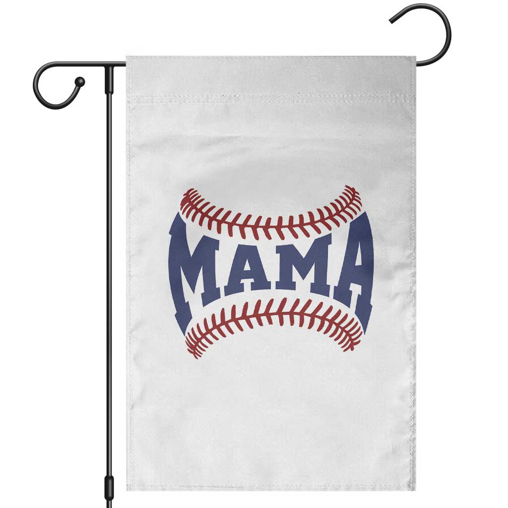 Game Day Baseball Mama Garden Flag Proud Mom Gift TS12 White Print Your Wear
