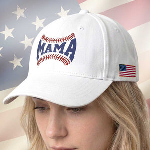 Game Day Baseball Mama Baseball Cap Proud Mom Gift TS12 Print Your Wear