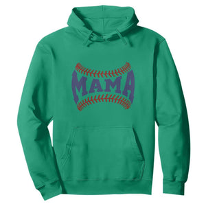 Game Day Baseball Mama Hoodie Proud Mom Gift TS12 Irish Green Print Your Wear