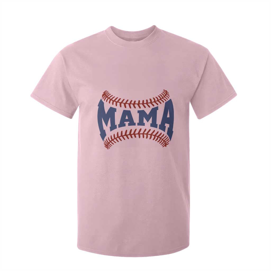 Game Day Baseball Mama T Shirt For Kid Proud Mom Gift TS12 Light Pink Print Your Wear