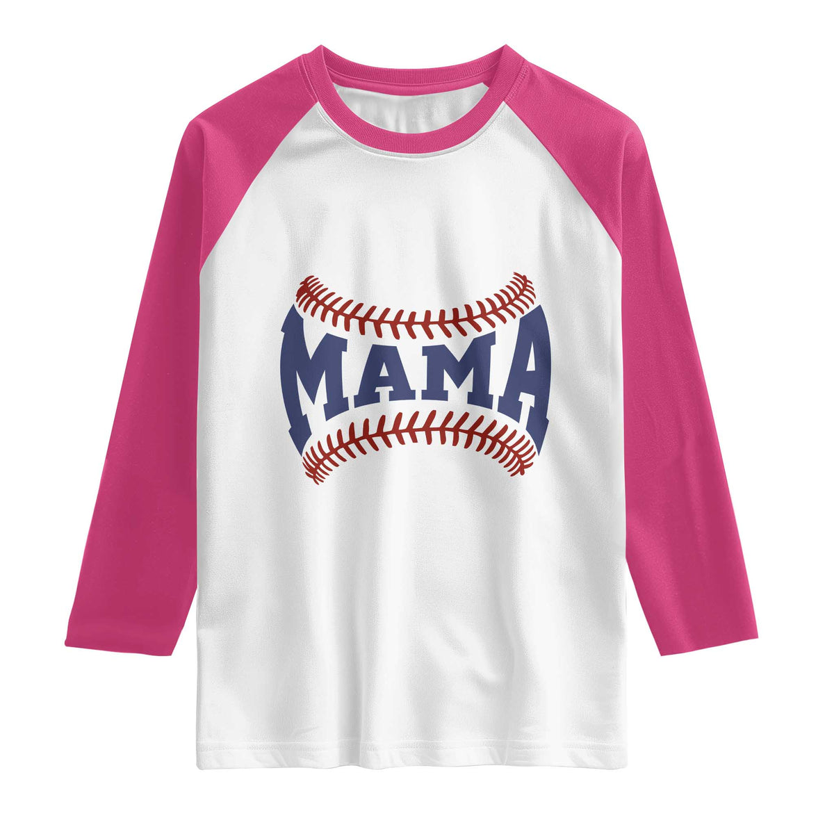 Game Day Baseball Mama Raglan Shirt Proud Mom Gift TS12 White Heliconia Print Your Wear