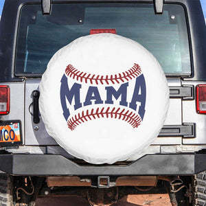 Game Day Baseball Mama Spare Tire Cover Proud Mom Gift TS12 No hole White Print Your Wear