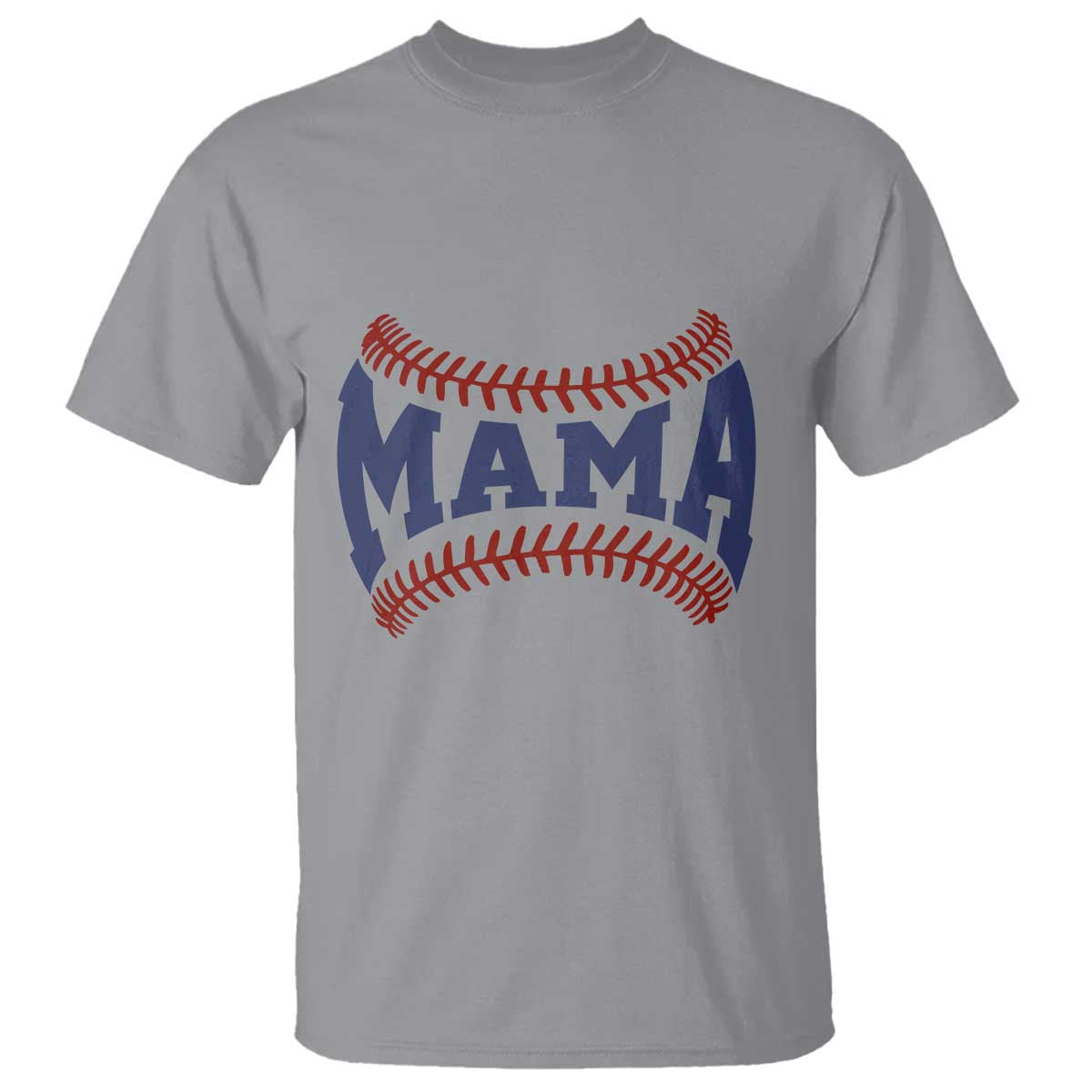 Game Day Baseball Mama T Shirt Proud Mom Gift TS12 Sport Gray Print Your Wear