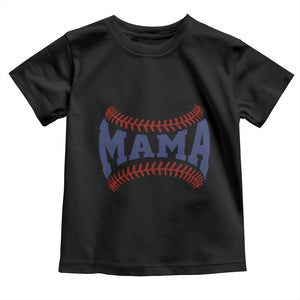 Game Day Baseball Mama Toddler T Shirt Proud Mom Gift TS12 Black Print Your Wear