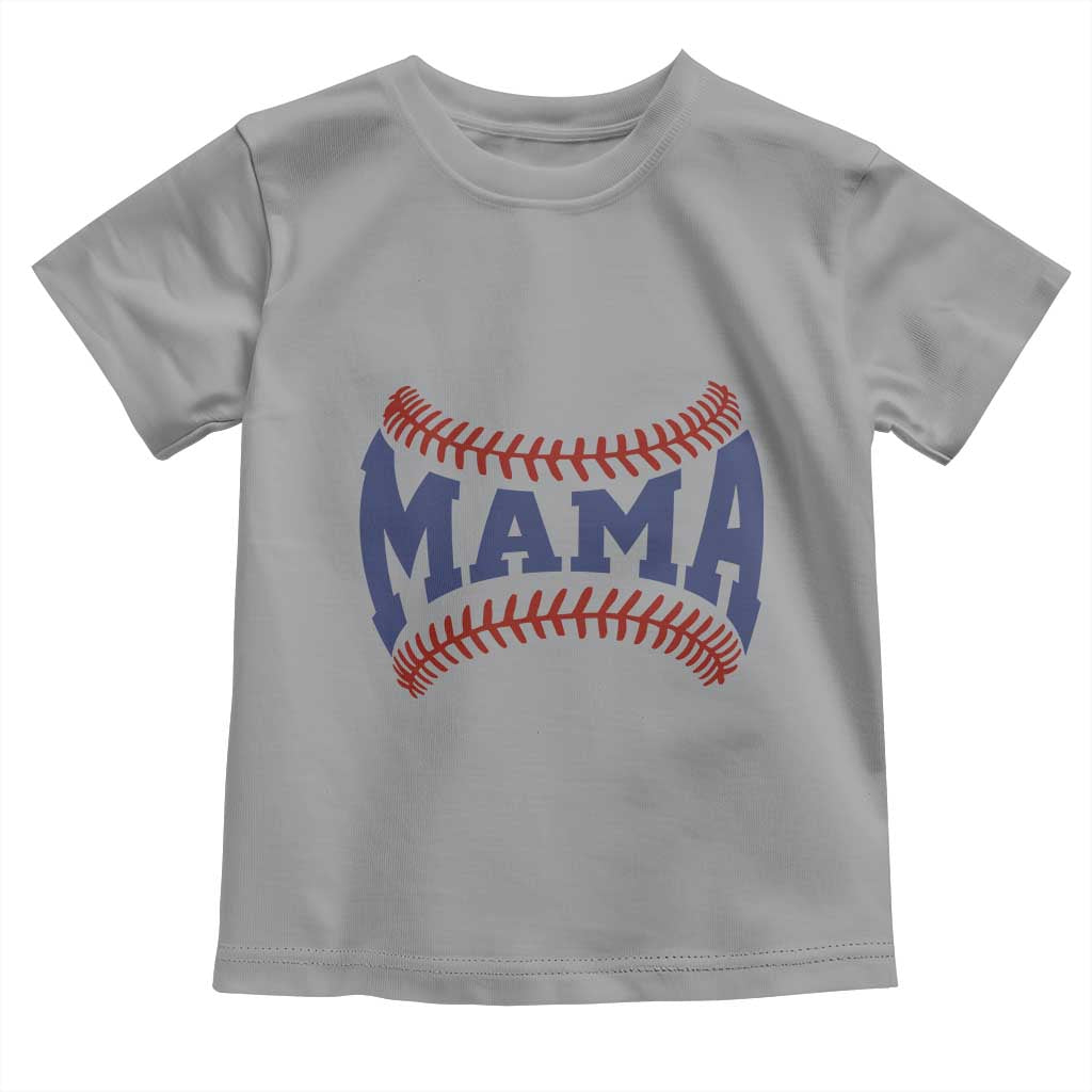 Game Day Baseball Mama Toddler T Shirt Proud Mom Gift TS12 Sport Gray Print Your Wear