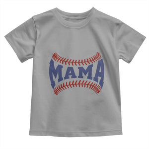 Game Day Baseball Mama Toddler T Shirt Proud Mom Gift TS12 Sport Gray Print Your Wear