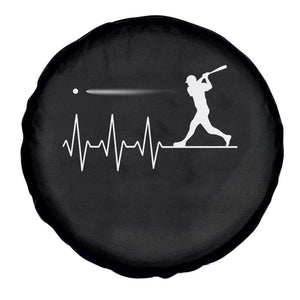 Baseball Heartbeat Line Spare Tire Cover Vintage Sports Lover Gift TS12 Print Your Wear