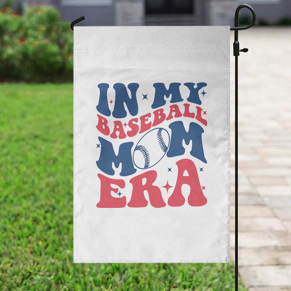 In My Baseball Mom Era Garden Flag Game Day Sports Mom TS12 Print Your Wear