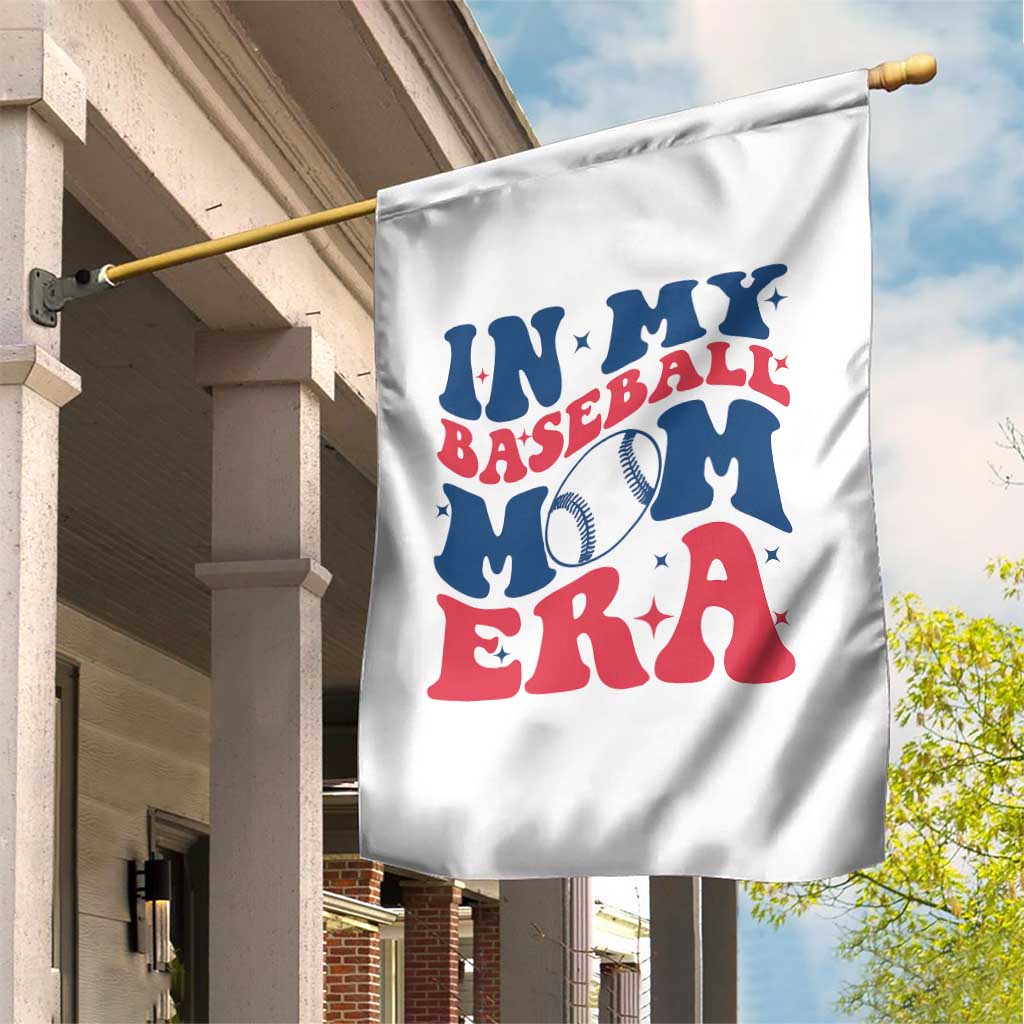 In My Baseball Mom Era Garden Flag Game Day Sports Mom TS12 Print Your Wear