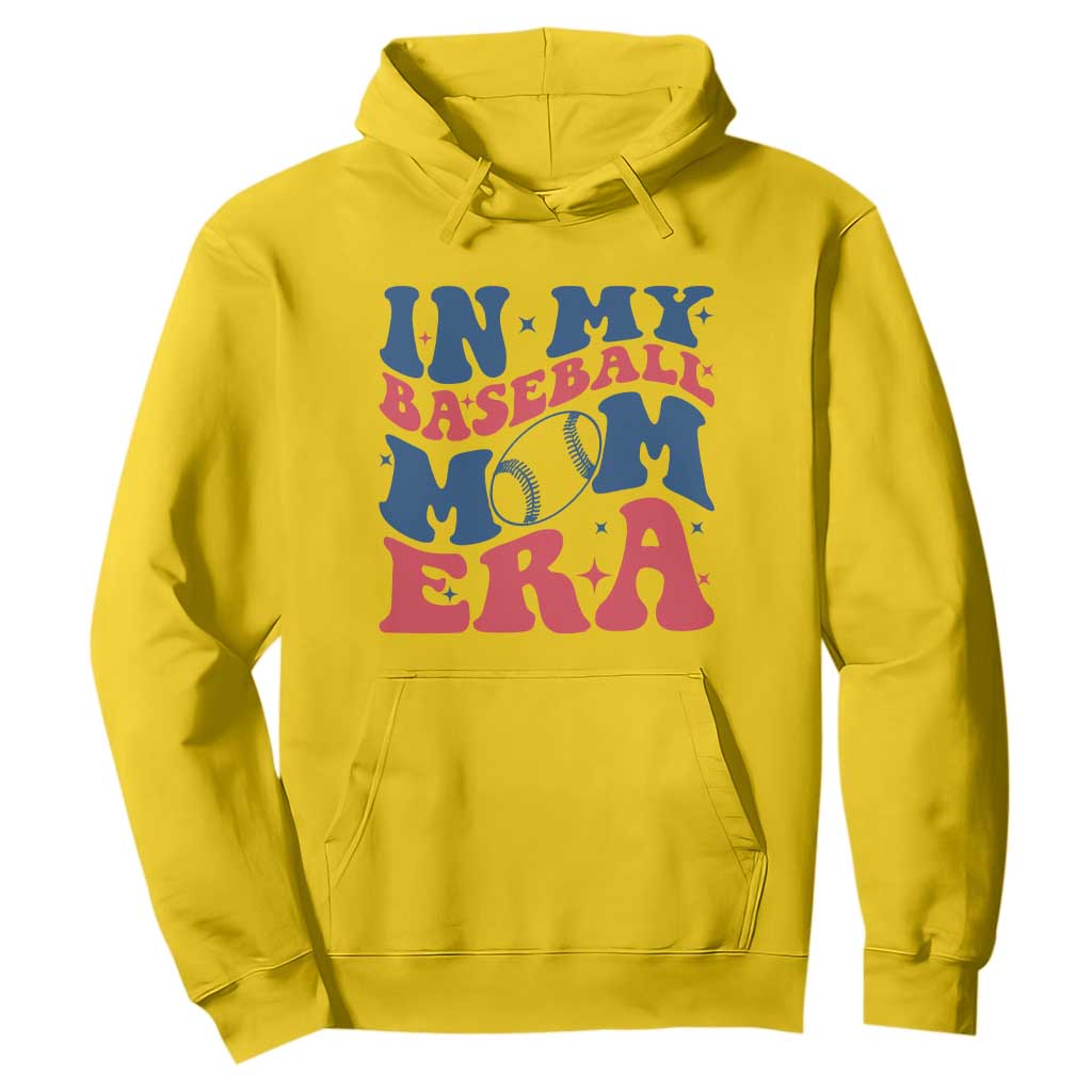 In My Baseball Mom Era Hoodie Game Day Sports Mom TS12 Daisy Print Your Wear