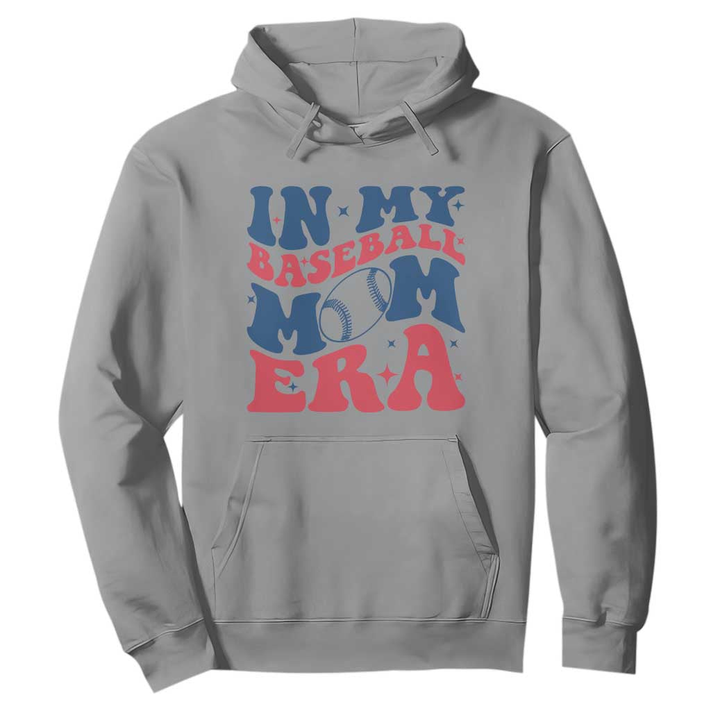 In My Baseball Mom Era Hoodie Game Day Sports Mom TS12 Sport Gray Print Your Wear