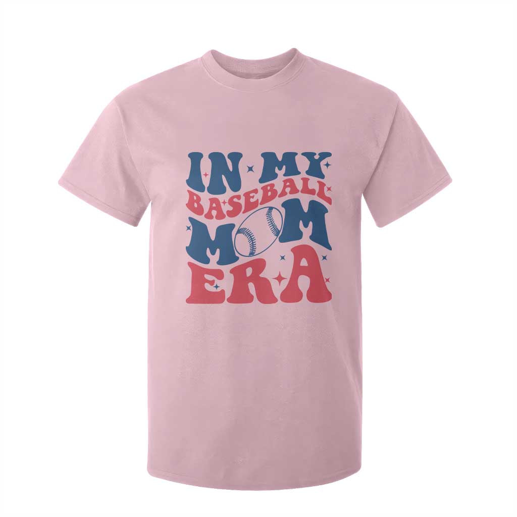 In My Baseball Mom Era T Shirt For Kid Game Day Sports Mom TS12 Light Pink Print Your Wear