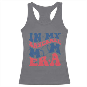 In My Baseball Mom Era Racerback Tank Top Game Day Sports Mom TS12 Charcoal Print Your Wear
