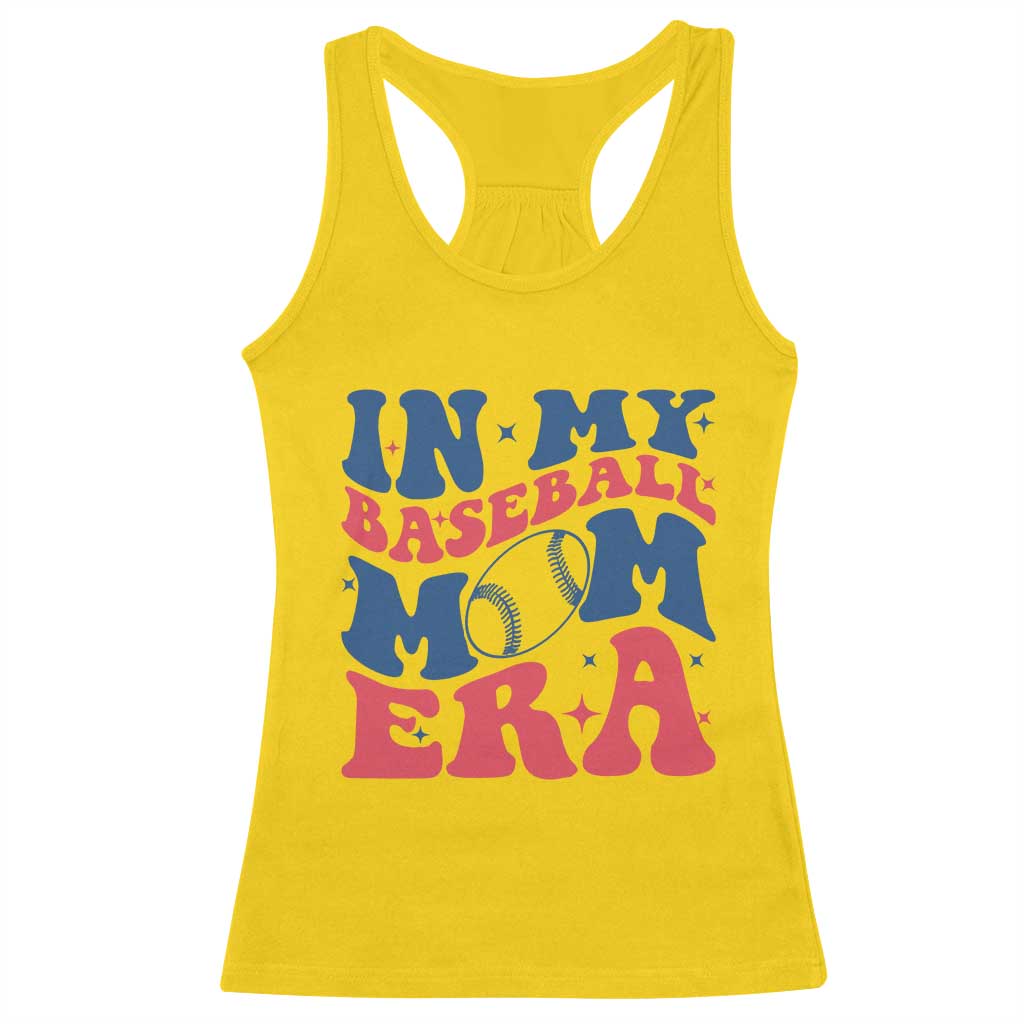 In My Baseball Mom Era Racerback Tank Top Game Day Sports Mom TS12 Daisy Print Your Wear